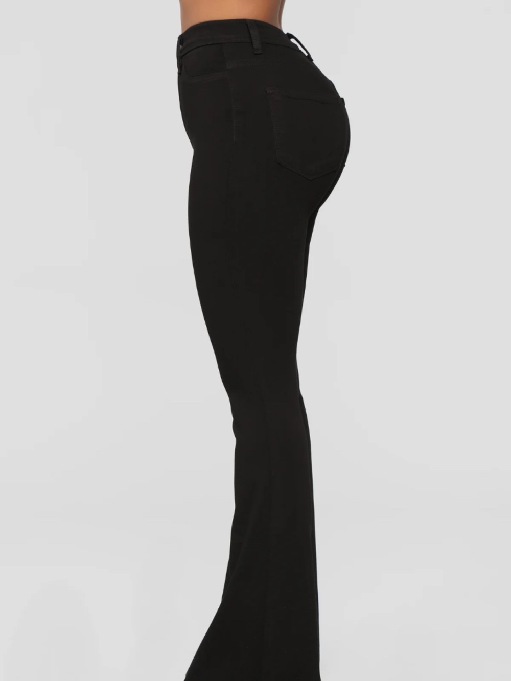 Deep in My Soul Flare Women’s Jeans Black Size Medium